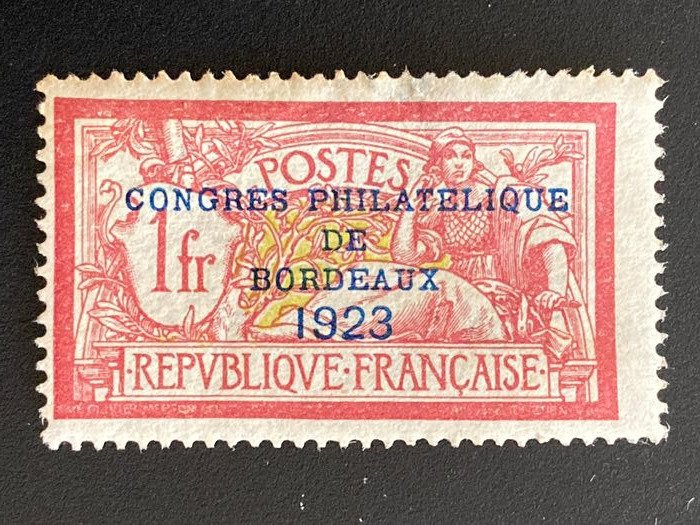 France - 1923 - Congrès de Bordeaux N°182 - Yvert