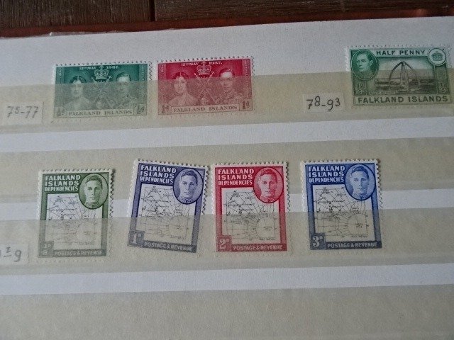 Monde - Collection in 8 Albums with thousands of Stamps including Africa and South America