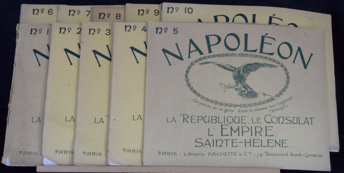 Collectif - Napoléon : La République, Le Consulat, L'Empire et Saint Hélène. - 1895