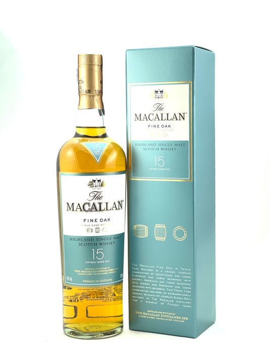 Macallan 15 years old Fine Oak - Original bottling - 700ml