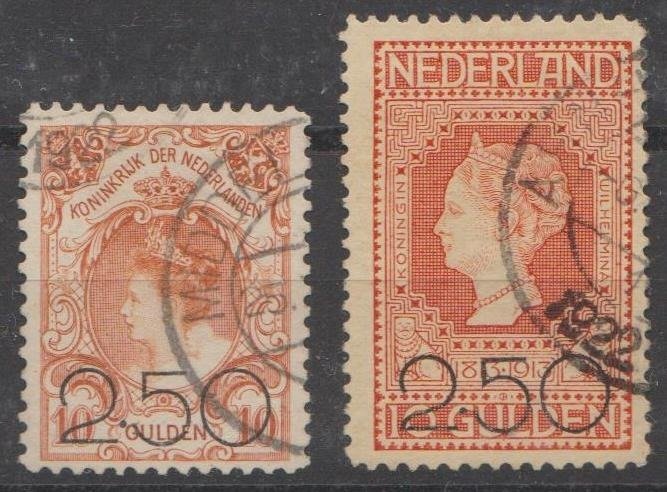 Pays-Bas 1920 - Clearance issue - NVPH 104/105