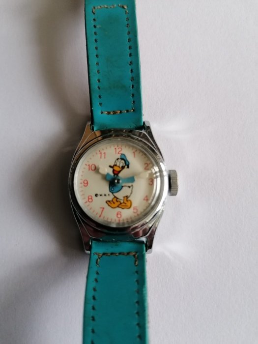Donald Duck - US Time horloge 24mm - (1955)