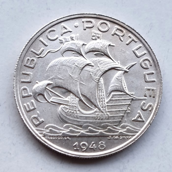 Portugal. República. 10 Escudos 1948