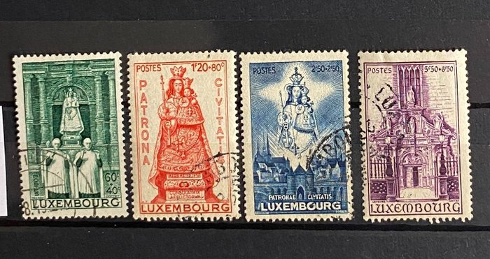 Luxembourg - Selection of stamps and sets MH and cancelled - Michel 185