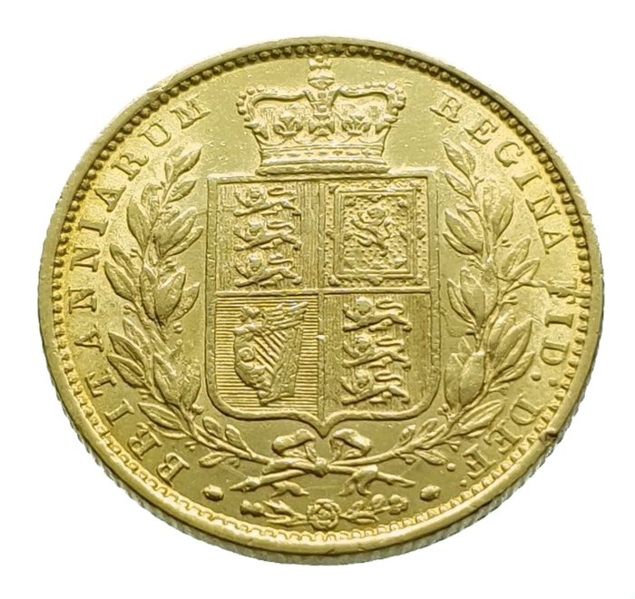 Royaume-Uni. Sovereign 1855 Victoria