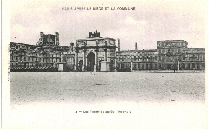 Frankreich, Paris - Brücken, Sonstiges, Paris nach der Belagerung und der Kommune - Postkarten (Set von 129) - 1900