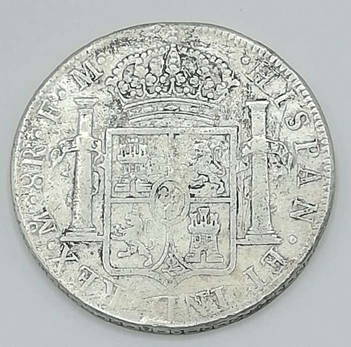 Kingdom of Spain. Carlos III (1759-1788). 8 Reales 1775. México F.M. 26,19 gramos.