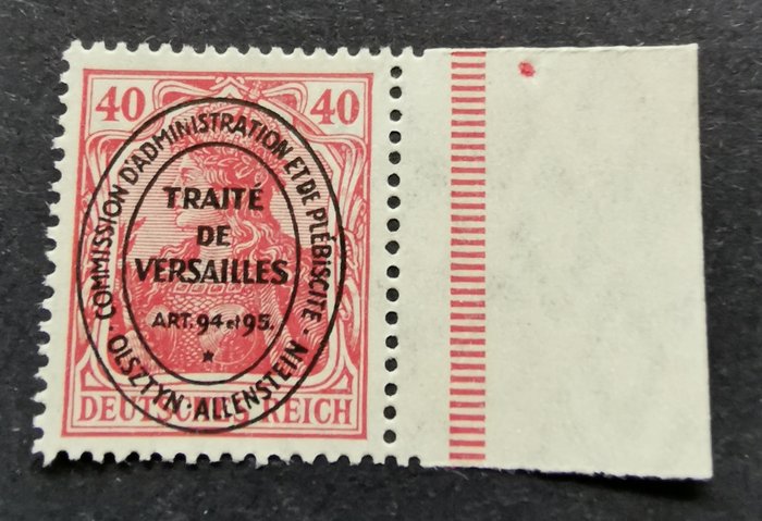German Empire - Allenstein Michel no.: I, MNH**, unissued stamp