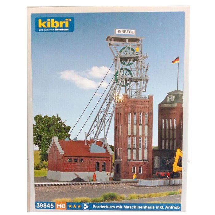 Kibri H0 - 39845 - Landschap - Bouwpakket Transportband toren met machinehuis