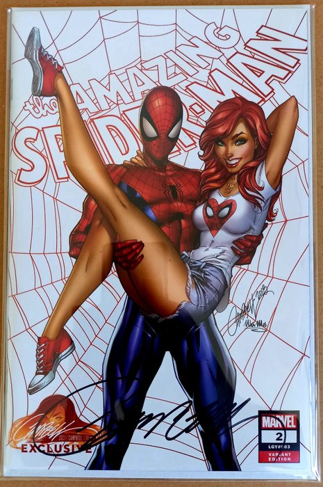 Amazing Spider-Man #2A - Signed by J. Scott Campbell - LImited N°0004/2800 !! - Softcover - First edition