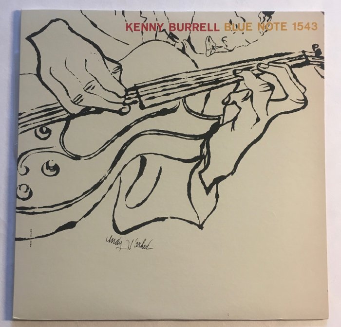 Andy Warhol &  Kenny Burrell - Kenny Burrell Vol. 2 [Blue Note 1543 Japanese Reissue] - LP Album - 1984