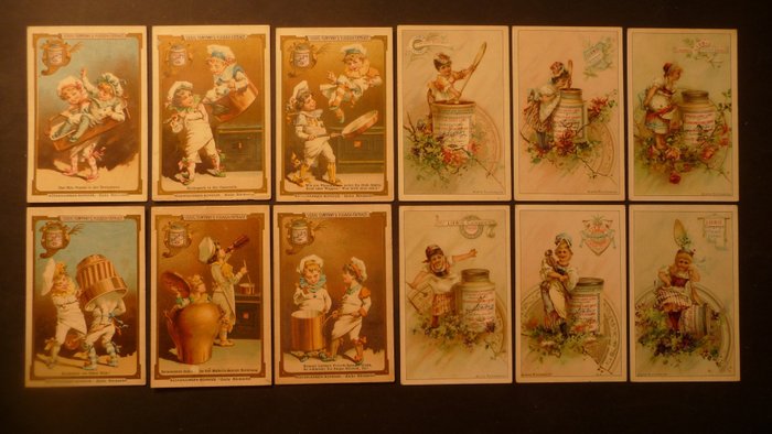 Liebig - Trading card Liebig Duitstalig 2 sets volgens Sang. nr. 259 & 260