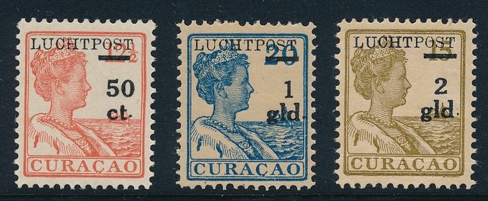 Curaçao 1929 - Aid issue - NVPH LP1/LP3