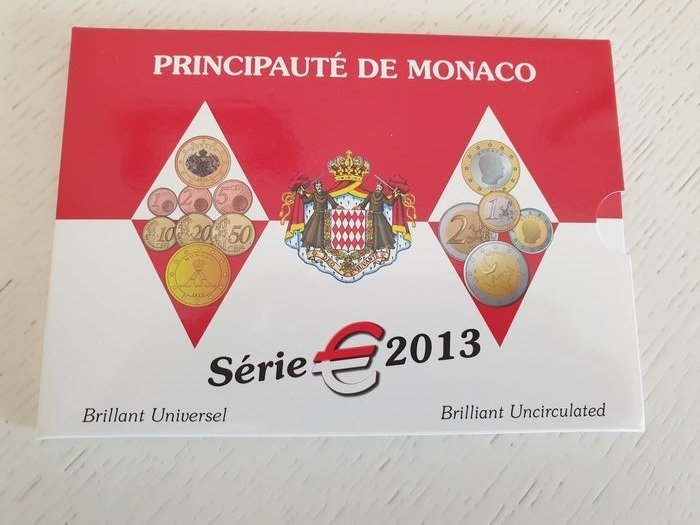 Monaco. Year Set (FDC) 2013 Rainier III
