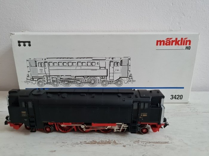Märklin H0 - 3420 - Locomotive diesel - Air comprimé V32 - DRG