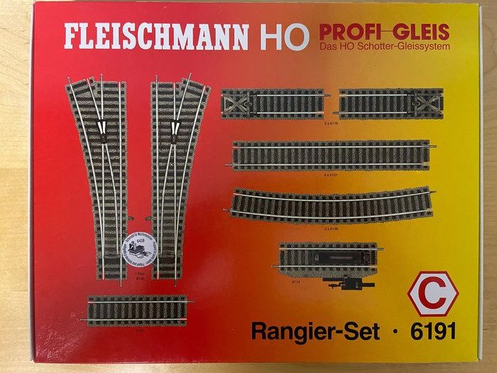 Fleischmann H0 - 6191 - Tracks - Expansion set C