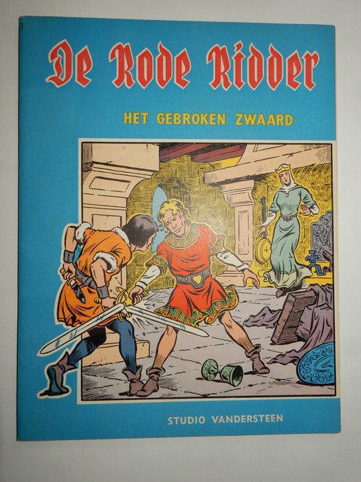 De Rode Ridder 1 - Het Gebroken Zwaard - Softcover - Erstausgabe - (1959)