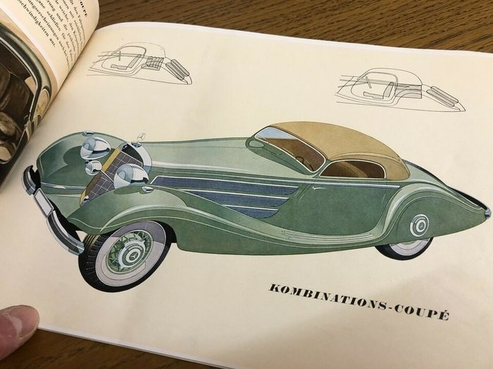 Brochures/catalogues - 1937 Mercedes 540K - Mercedes-Benz - 1930-1940