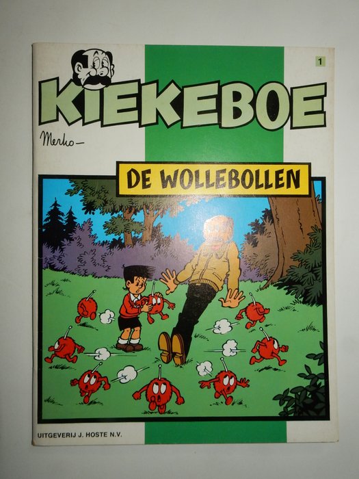 Kiekeboe 1 - De wollebollen - Broché - EO - (1978)