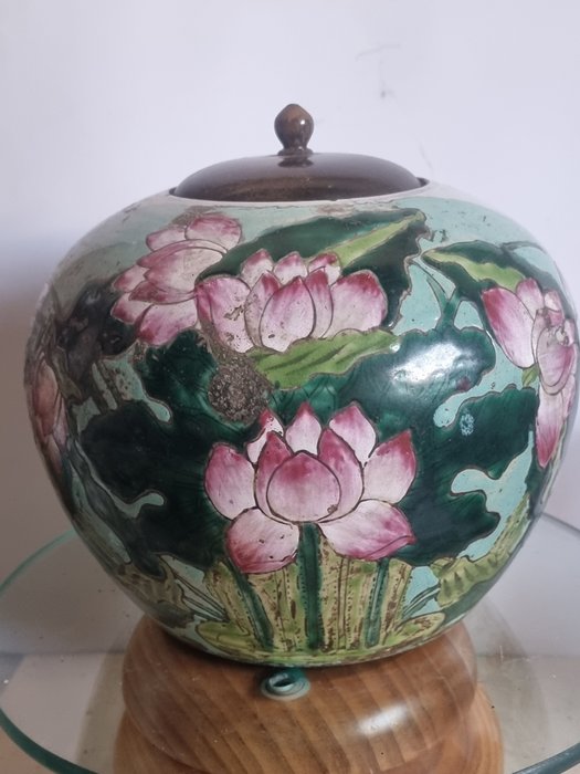Ginger jar - Porcelain - 19th century