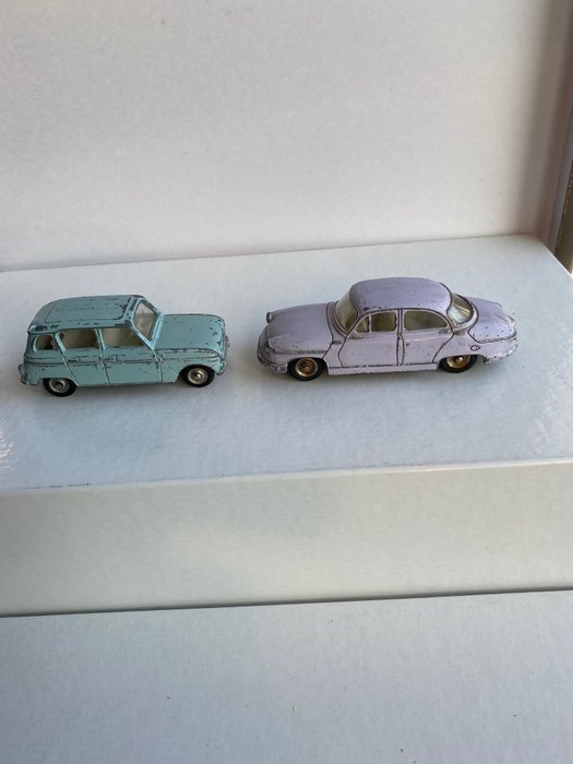 Dinky Toys - 1:43 - 547 Panhard en 518 Renault 4