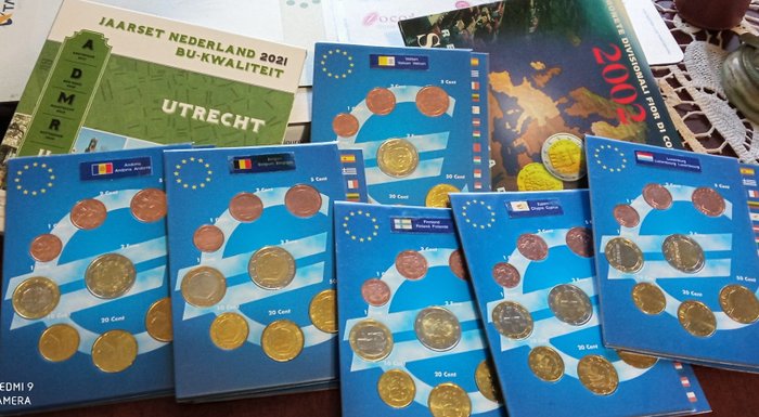 Europa. Lotto di monete e serie divisionali