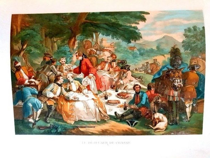 Paul Lacroix - XVIIIème siècle. Institutions usages et costumes - 1875