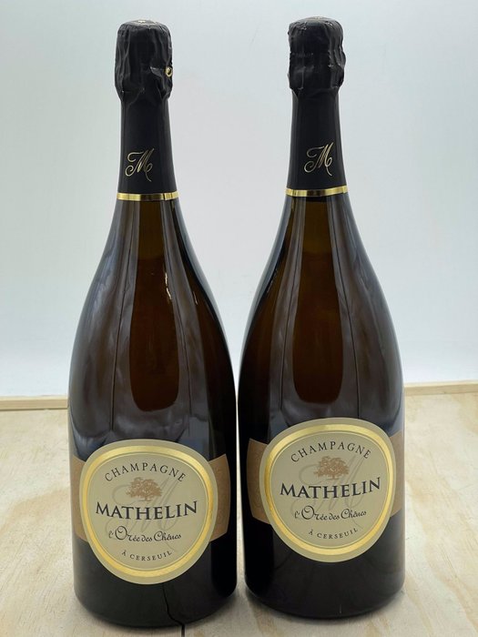 Mathelin, "Cuvée l'Orée des Chênes" - Champagne Brut - 2 Magnumflasche (1,5 L)