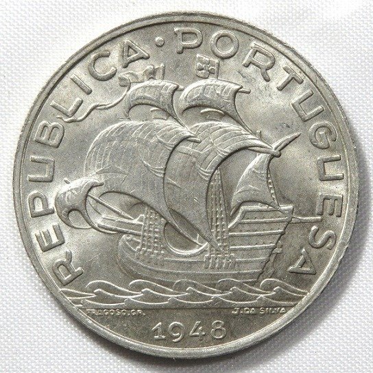 Portugal. República. 10 Escudos 1948