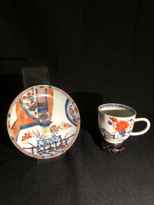 Bowl, Saucer (2) - Porcelain - China - Kangxi (1662-1722)