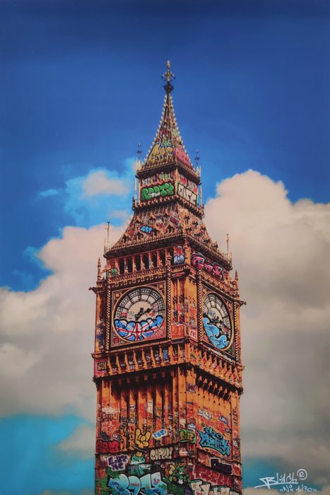 Preview of the first image of BLACH® (Maxime Blachère) (1980) - Big Ben.