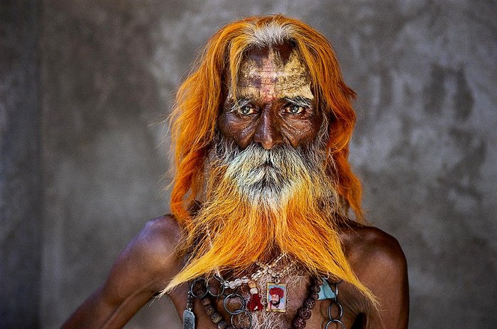 Steve McCurry (1950) - Rabari tribal elder. Rajasthan, India. 2010.