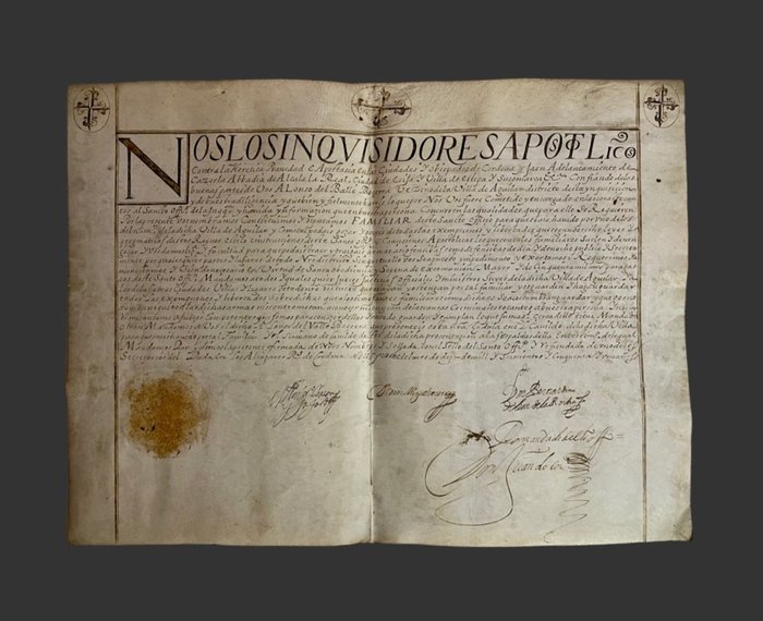 Inquisición Española - Nombramiento - 1651