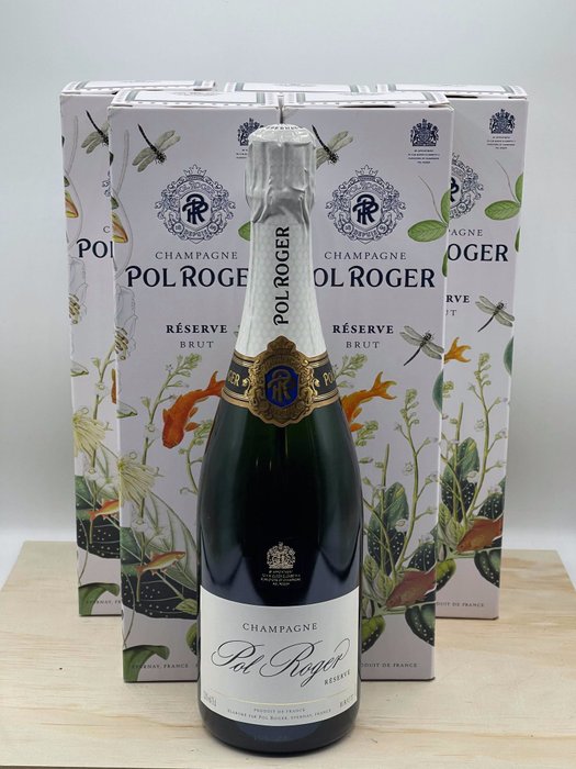 Pol Roger, Pol Roger reserve - Champán Brut - 6 Botella (0,75 L)