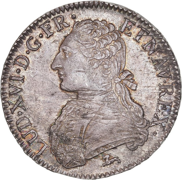 France. Louis XVI (1774-1792). Ecu 1786-R, Orléans
