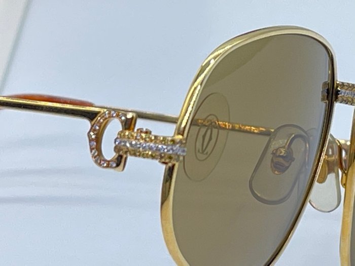 Cartier - Occhiali Romance Louis Diamond 1,51 Carati - Óculos de sol Dior
