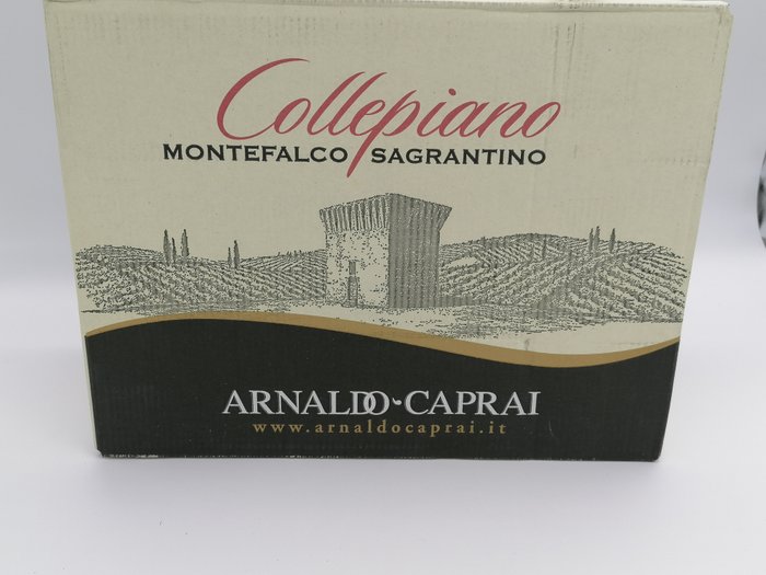 2019 Arnaldo Caprai, Sagrantino "Collepiano" - Umbrien - 6 Flaskor (0,75L)