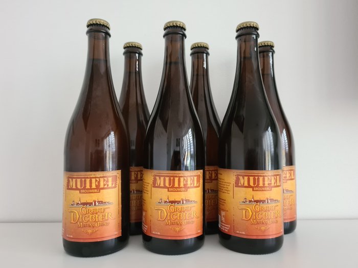 Muifel - Graaf Dicbier Megens Blond - 75cl - 6 flessen
