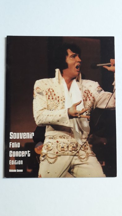 Elvis Presley - Elvis Presley Original US Souvenir Folio Concert 1977 - Vol. 7 - Tour- book - 1977/1977