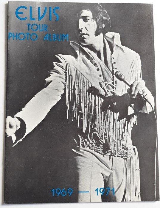 Elvis Presley - Original US Tour Photo Album - Tour- book - 1969/1971