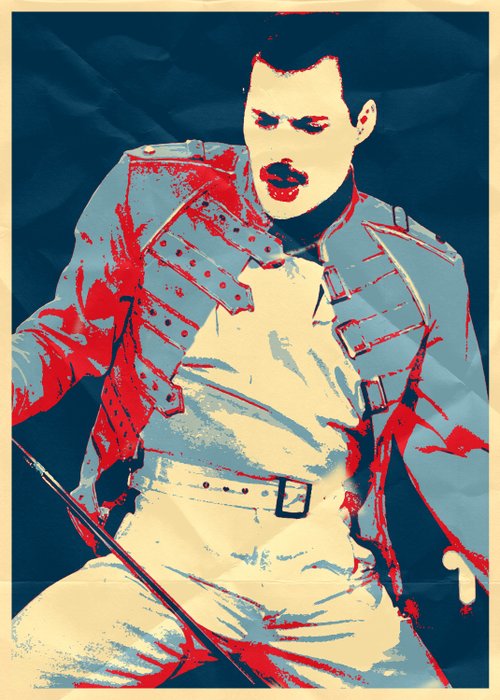 Freddie Mercury - Artwork/ Painting - 2021/2021