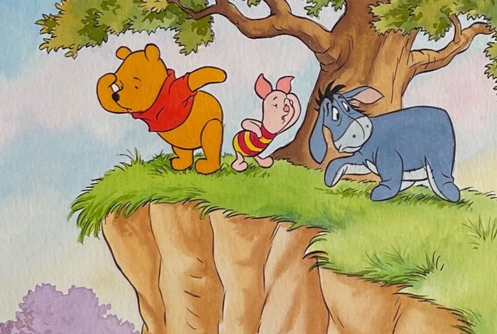 Disney - Winnie de Poeh - pagina in kleur (1991)