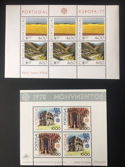 Europa CEPT 1977/2006 - Portugal, Azores, Madeira and other Europa blocks - Michel 2019