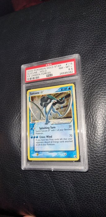 The Pokémon Company - Graded Card Suicune goldstar 115/115 PSA 8.5 - 2008