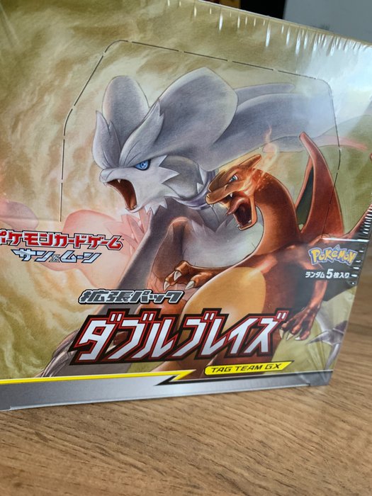 The Pokémon Company - Pokémon - Booster Box Double blaze Sun and Moon Expansion Pack box ( 30 packs)