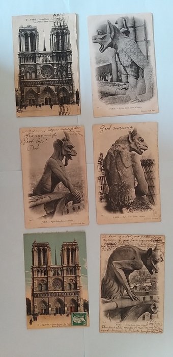Frankreich - 100 im Umlauf befindliche Karten von Paris (viele alte Pariser Postkarten von 100) - 1902-1937