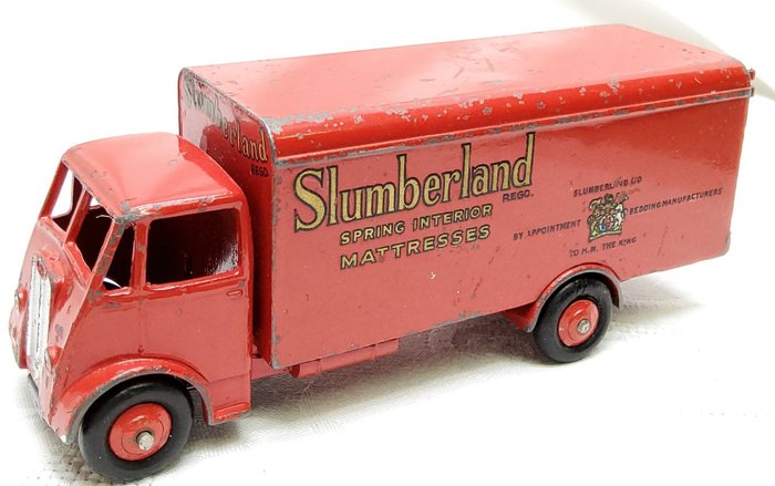 Dinky Toys - 1:43 - Guy Van - Guy Slumberland Truck # 514 from the late 40's early 50's
