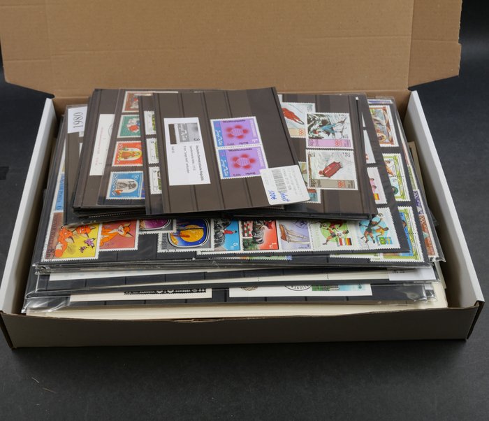 World - World wide lot with various lots, stamps, cpl sheets and more