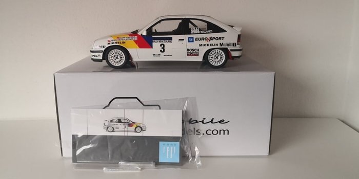 Preview of the first image of Otto Mobile - 1:18 - Opel Kadett GSi Gr.A Rally New Zealand 1987 Haider winner - OT915.