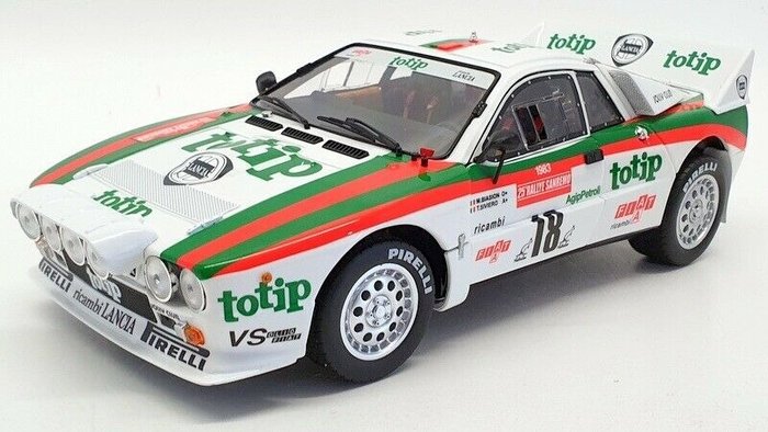 Kyosho - 1:18 - Lancia Rally 037 1983 Rally Sanremo #18 Biasion - KY08306B